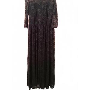 NEW WEDTREND women's maxi dress in green